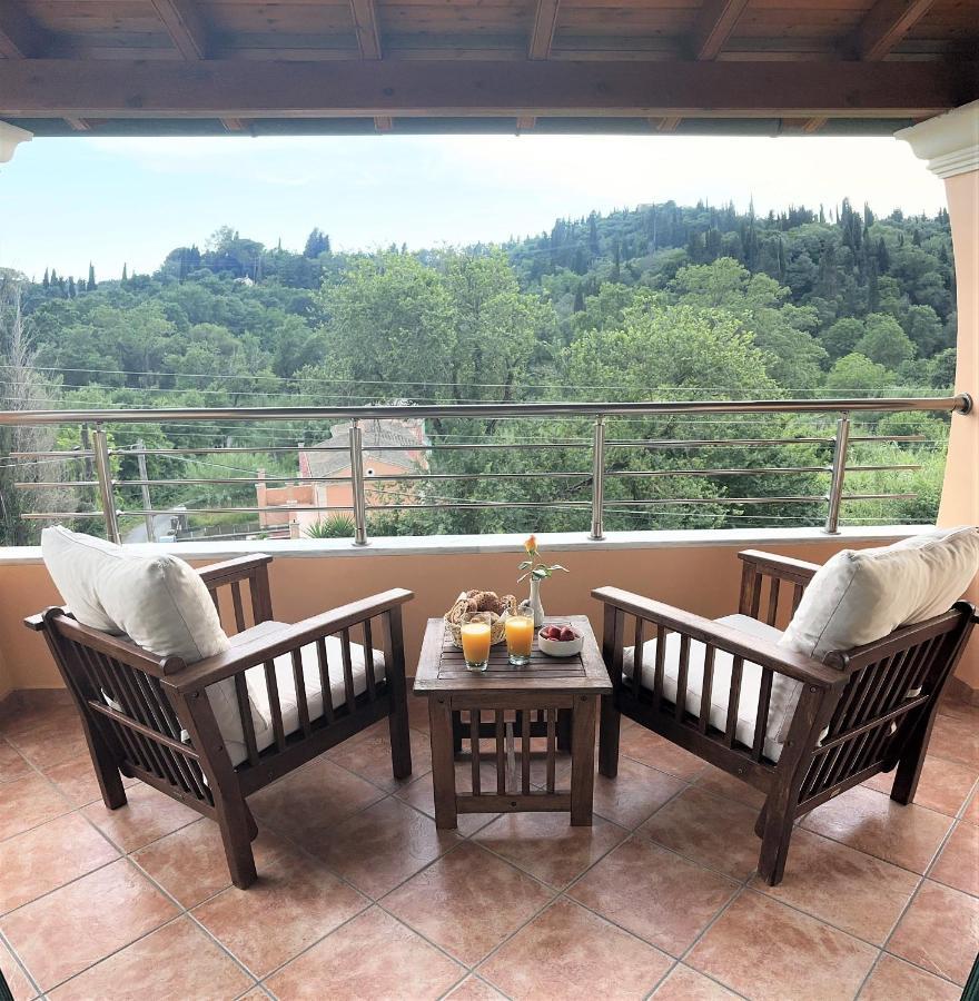 La Bella Vita - Luxury Holiday House Close To Corfu Town Potamós Exterior foto